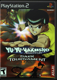 Yu Yu Hakusho Dark Tournament PAL Playstation 2 PAL box art